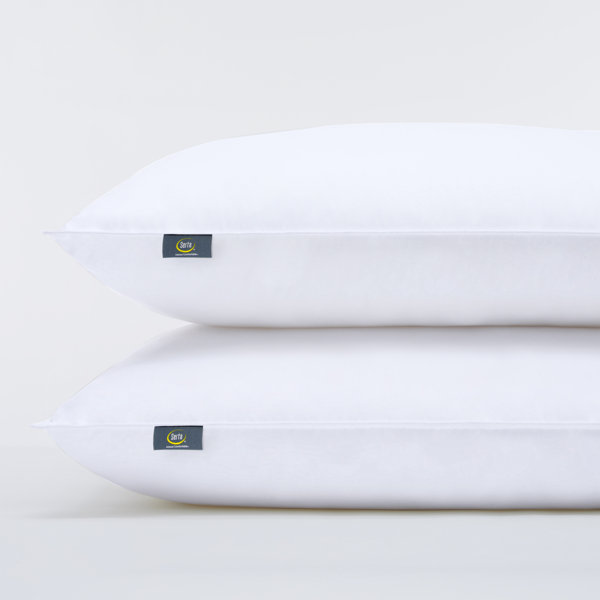 Serta Simply Clean Soft/Medium Antimicrobial Pillow Pair & Reviews
